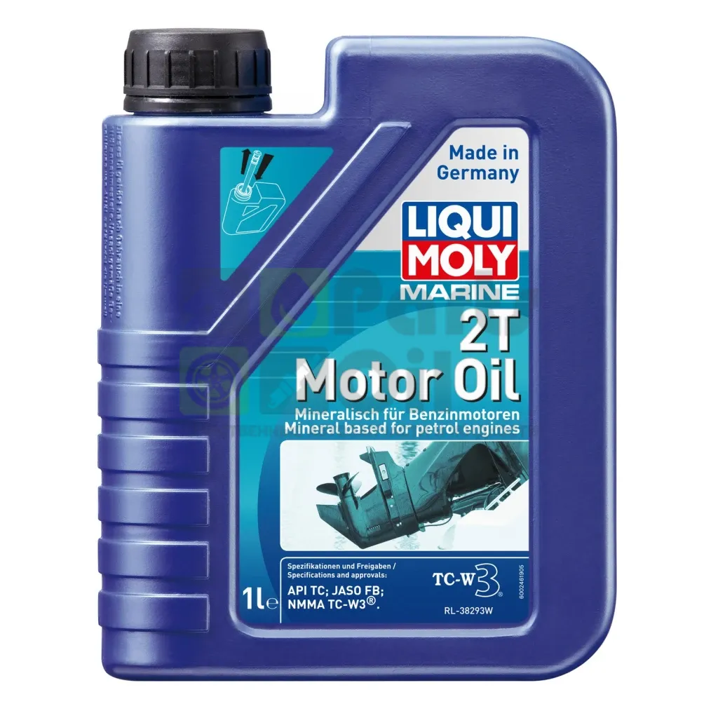 Моторное масло Liqui Moly Outboard Motoroil TC-WIII минеральное 1 л